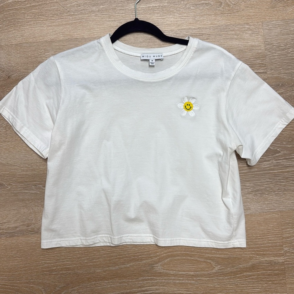 🌸Miou Muse Crop T